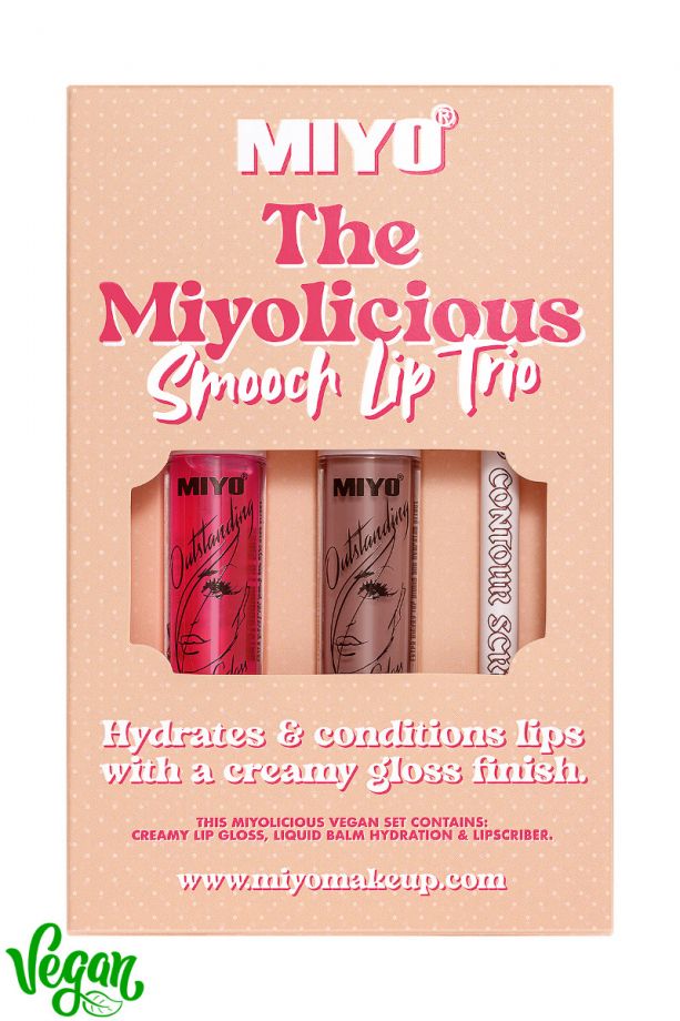 Set pentru Hidratarea Buzelor - The Miyolicious Nr. 02 Pecan - Miyo - HNIcosmetice.ro