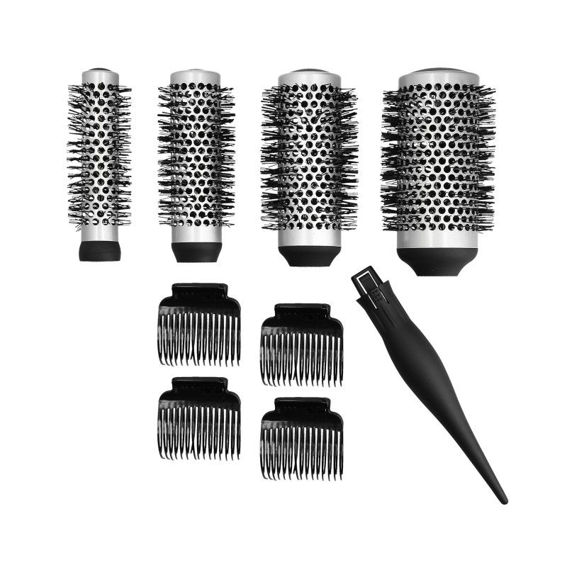 Set Perii Rotunde Interschimbabile - Interchangable Styling Brush - Lussoni - HNIcosmetice.ro