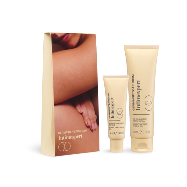 Set Intim - Intimexpert Delicate Intimate Hygiene Gel 150ml + Intimate Tone -Unifying Gel 50ml Set - PP Germaine de Capuccini
