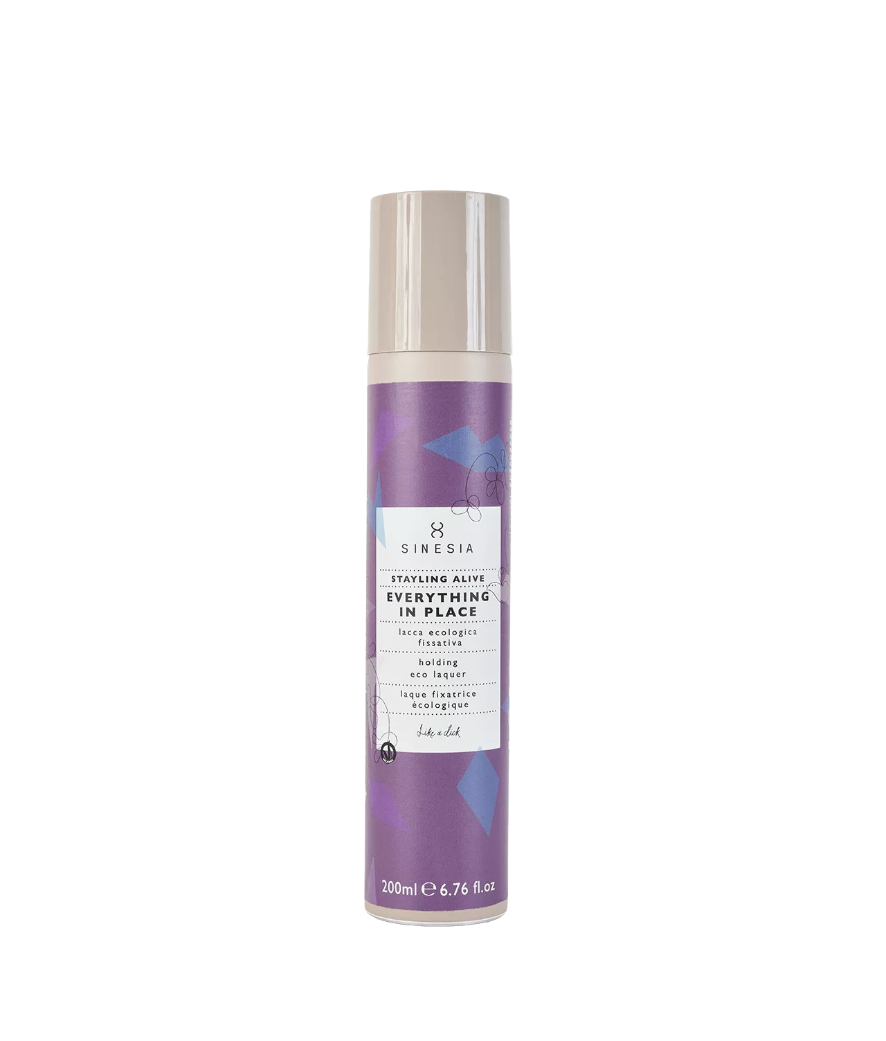 Fixativ de Par - Stayling Alive Everything in Place Holding Eco Laquer 200ml - Sinesia - HNIcosmetice.ro