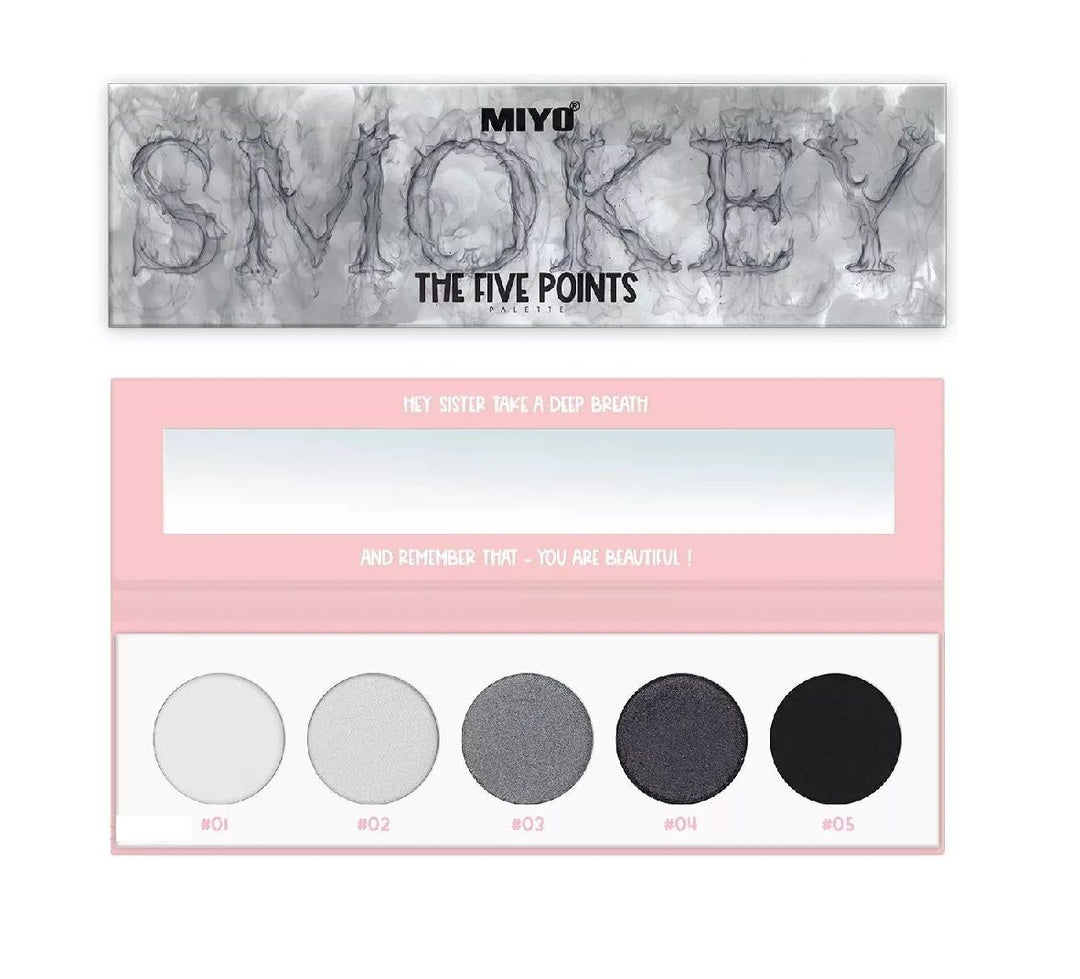 Smokey Paleta Fard Pleoape Five Points Nr.02 - MIYO