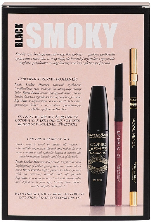 Pachet de Produse pentru Machiaj - Smoky Black 15ml/1.6g - Pierre Rene