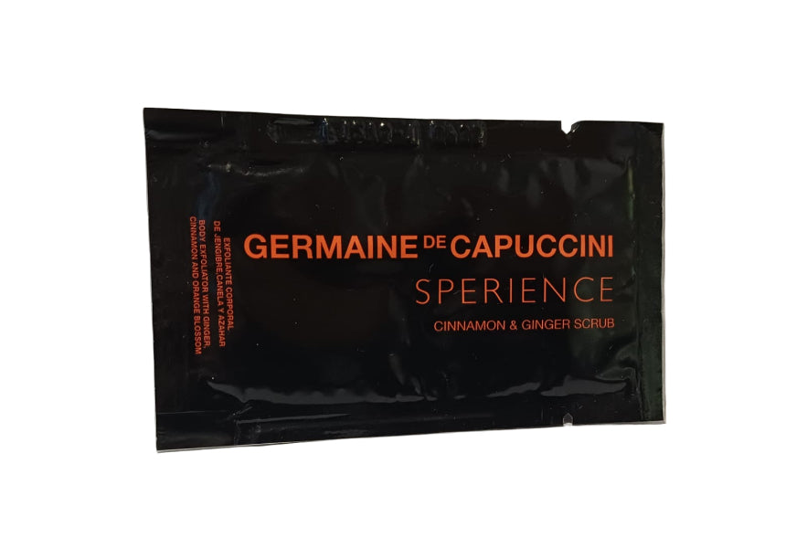 Tester Scrub Exfoliant pentru Corp Scortisoara si Ghimbir - Sperience Cinnamon&Ginger Scrub Body Exfoliator 7ml - FOC Germaine de Capuccini