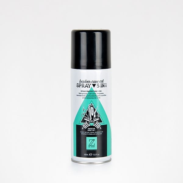Spray 5in1 pentru Ustensile Metalice de Frizerie - Barber Care - Protective Spray 5in1 400ml - Zzmen - HNIcosmetice.ro