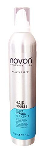 Spuma de Par cu Fixare Extra Puternica - Hair Mousse Extra Strong 500ml - Novon - HNIcosmetice.ro