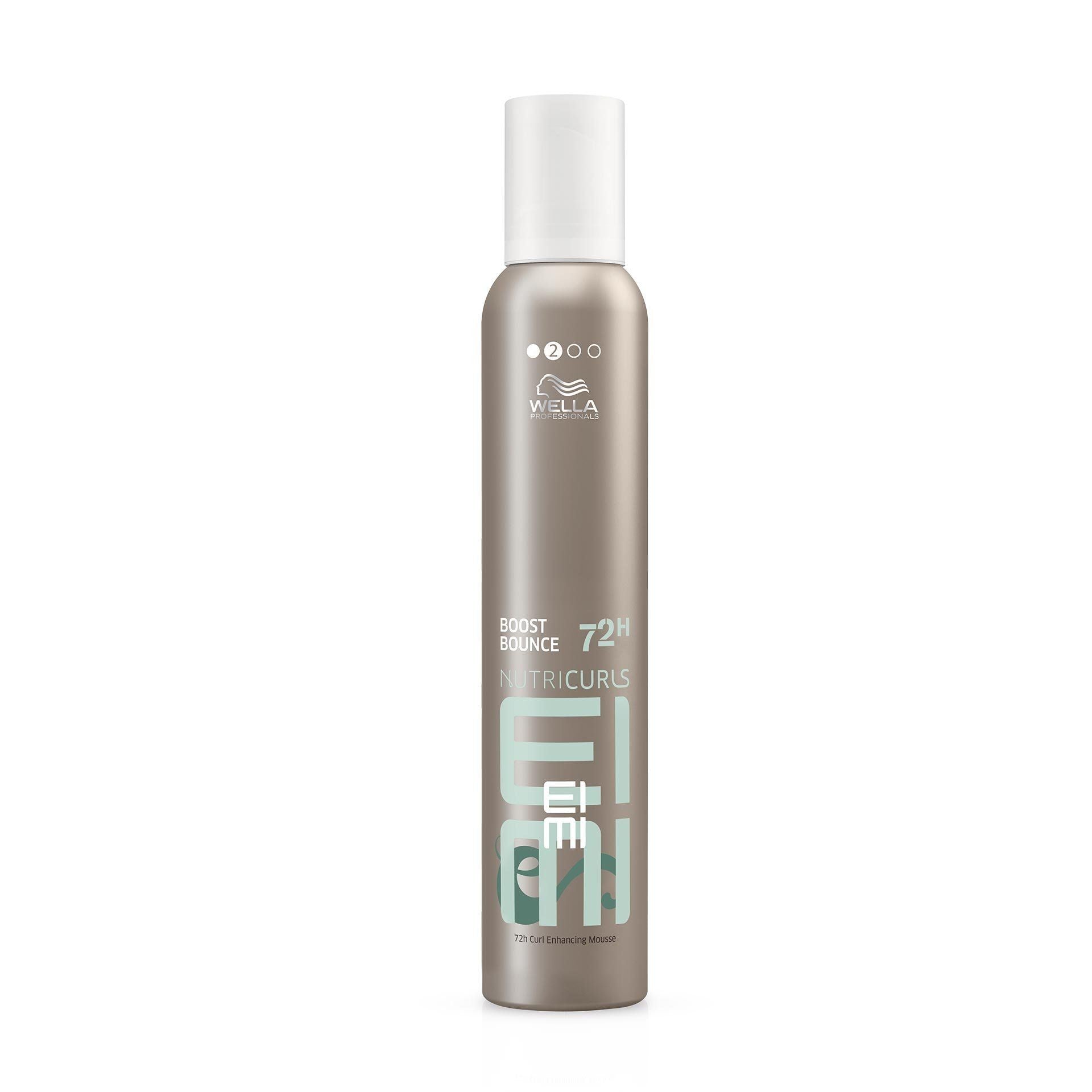 Spuma pentru Par Cret - Eimi Nutricurls Boost Bounce Mousse 300ml - Wella - HNIcosmetice.ro
