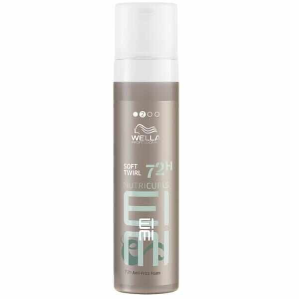 Spuma pentru Par Cret - Eimi Nutricurls Soft Twirl Anti-Frizz Foam 200ml - Wella - HNIcosmetice.ro