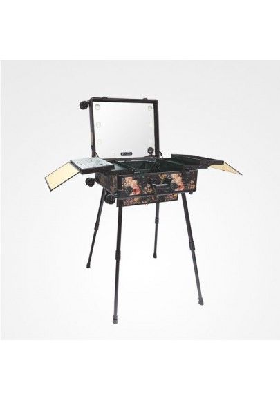 Statie pentru Machiaj - Baroque Tri Makeup Vanity Tool Bag with Tripod - Bifull - HNIcosmetice.ro