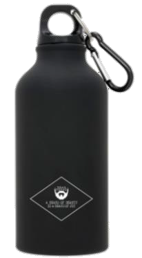 Sticla pentru Apa - Black Matt Water Bottle - Dear Beard - HNIcosmetice.ro