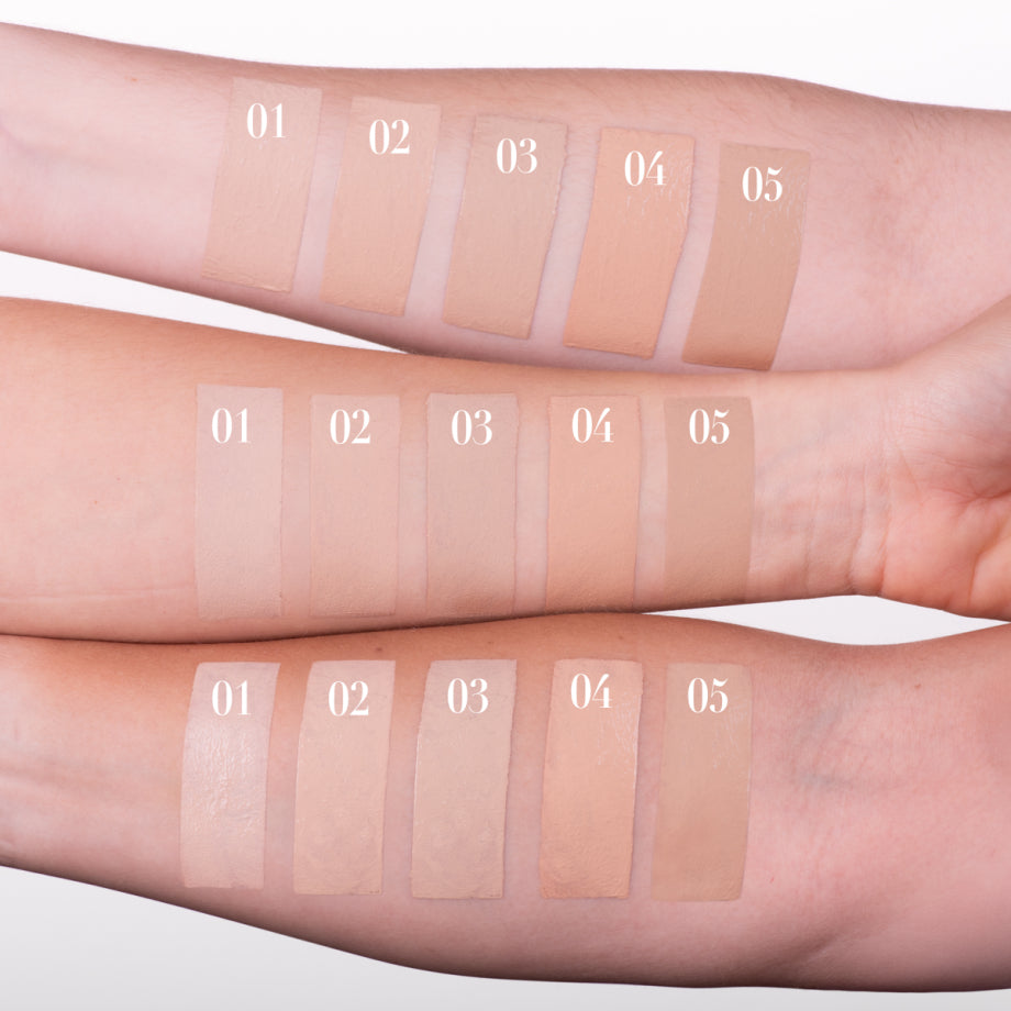 Fond de Ten Skin Elixir cu Protectie Solara SPF30+ Nr.05 Tan Nude - Skin Elixir Velvet Foundation SPF30+ Nr. 05 Tan Nude 25ml - Pierre Rene