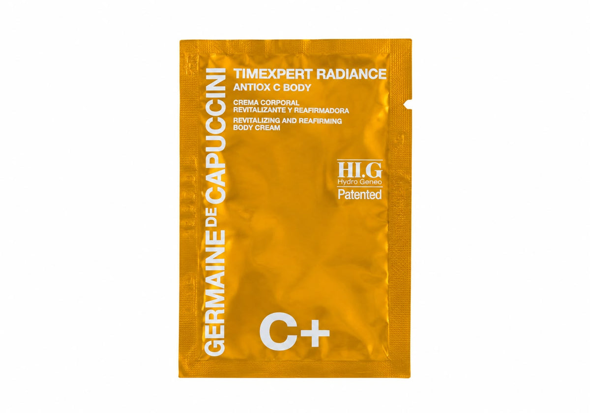 Tester Crema de Corp Revitalizanta - Timexpert Radiance C+ Revitalising and Sublimating Body Cream 5ml Sample - FOC Germaine de Capuccini