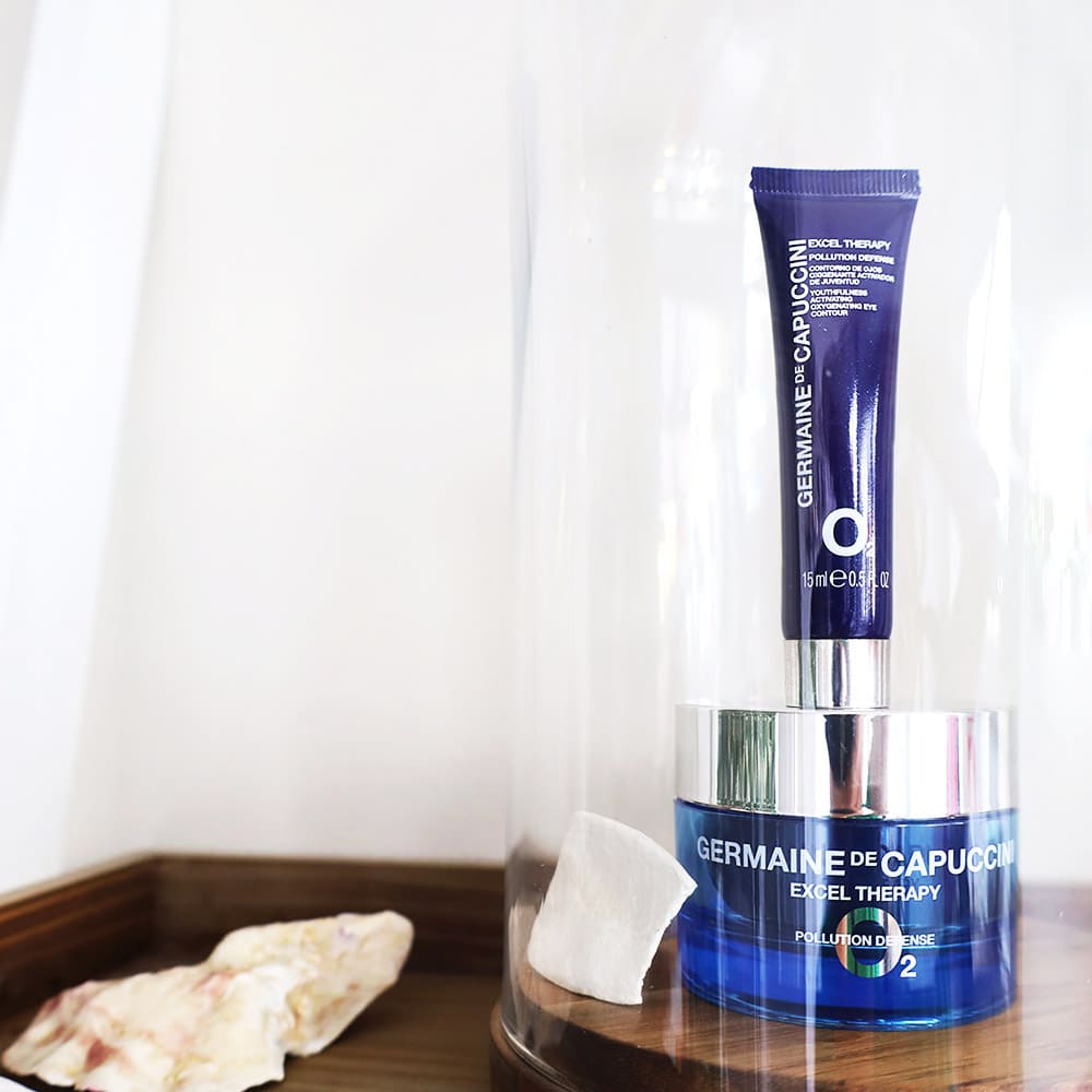 Contur de Ochi Oxigenant Activator al Tineretii - Excel Therapy O2 Activating Oxygenating Eye Contour Pollution Defense 15ml - PP Germaine de Capuccini