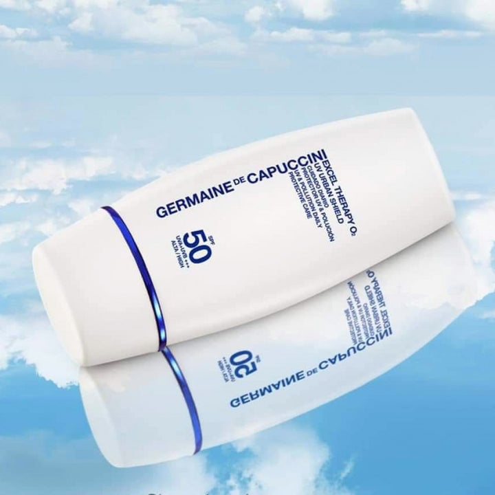 Crema De Protecție Zilnică Anti-Poluare și UV - Excel Therapy O2 UV Urban Shield Pollution Protective Care 30ml - PP Germaine de Capuccini