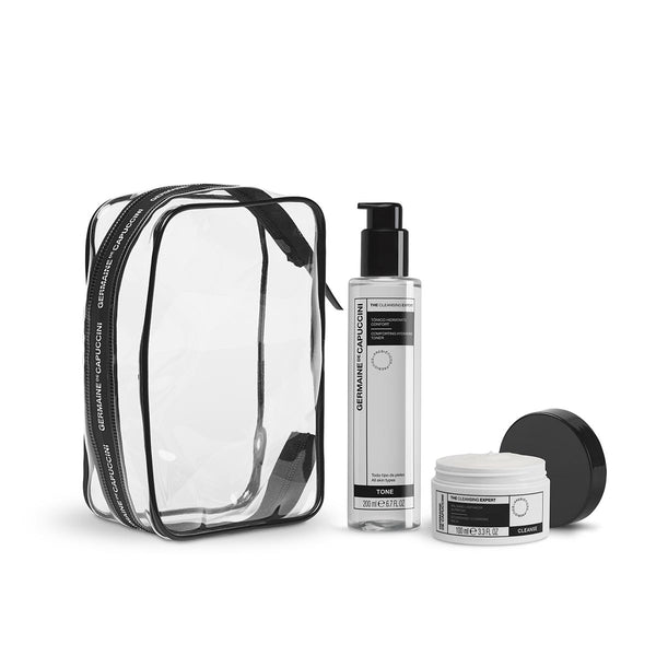 Set Facial de Curatare a Tenului - The Cleansing Expert Comforting Hydrating Toner 200ml+Nourishing Cleansing Balm 100ml Set - PP Germaine de Capuccini