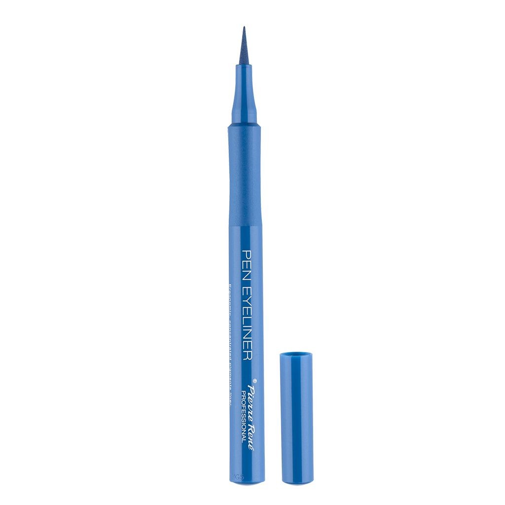Tus De Ochi Albastru Tip Stilou - Pen Eyeliner Blue 1ml - PIERRE RENE - HNIcosmetice.ro