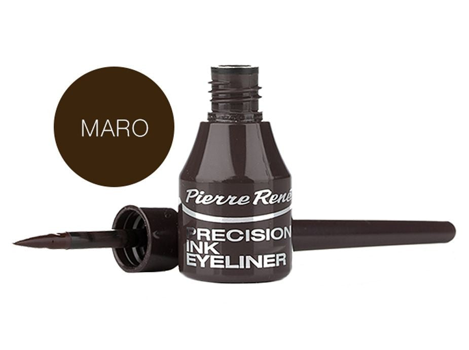 Tus De Ochi Calimara Maro - Precision Ink Eyeliner Brown - PIERRE RENE