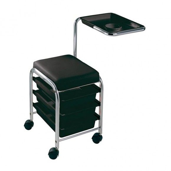 Ucenic pentru Manichiura - Pedichiura - Manicure Trolley Mani Black - Bifull - HNIcosmetice.ro