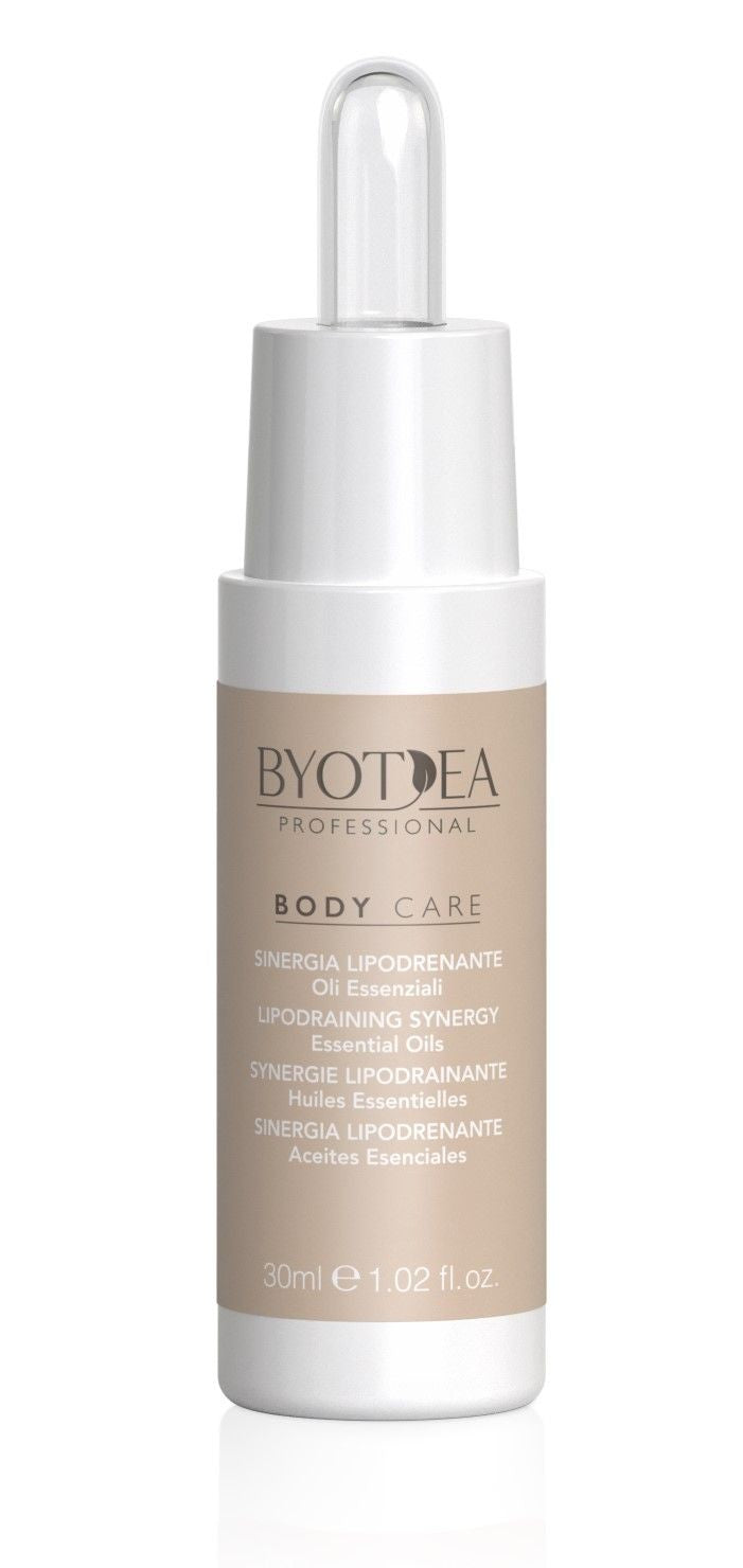 Ulei Esential Lipodrenant pentru Corp - Body Care Lipodraining Synergy Essential Oils 30ml - Byotea - HNIcosmetice.ro