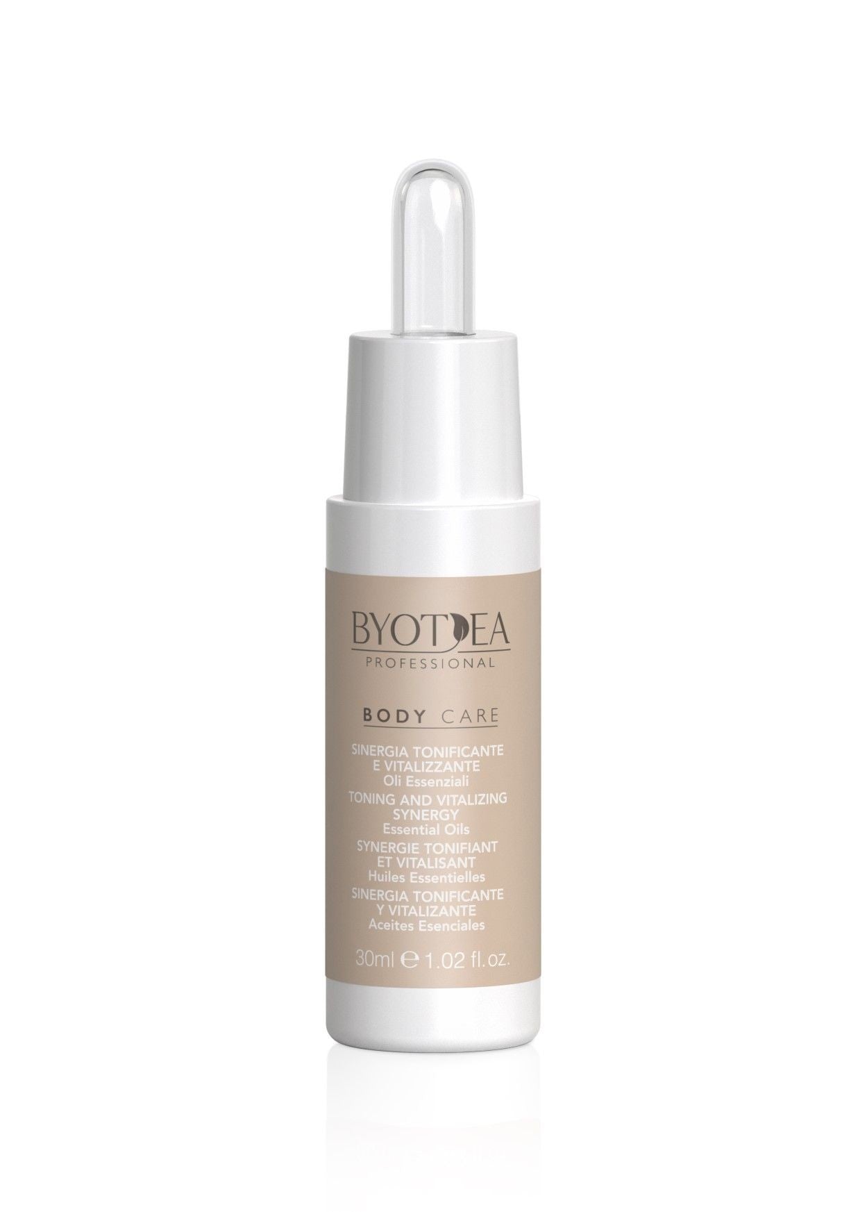 Ulei Esential Tonifiant pentru Corp - Body Care Toning and Vitalizing Synergy Essential Oils 30ml - Byotea - HNIcosmetice.ro