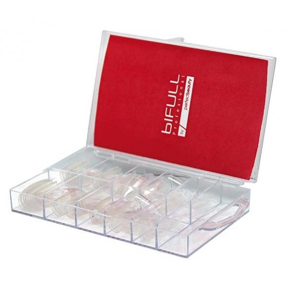 Unghii Artificiale pentru Manichiura Franceza - Nail Tips For French Manicure 100PCS - Bifull - HNIcosmetice.ro