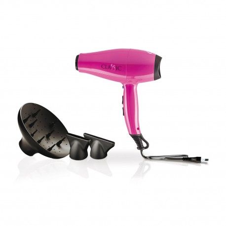 Uscator de Par - Classic Professional Fucsia 2.200W - Ga.ma - HNIcosmetice.ro