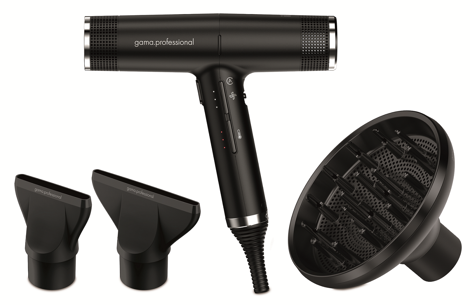 Uscator de Par - IQ Perfetto Black 2000W - Ga.ma - HNIcosmetice.ro