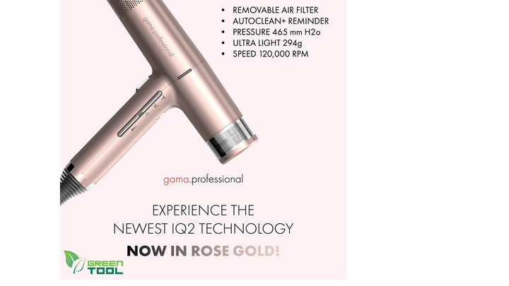 Uscator de Par -  IQ2 Perfetto Rose Gold 2000W - Ga.ma