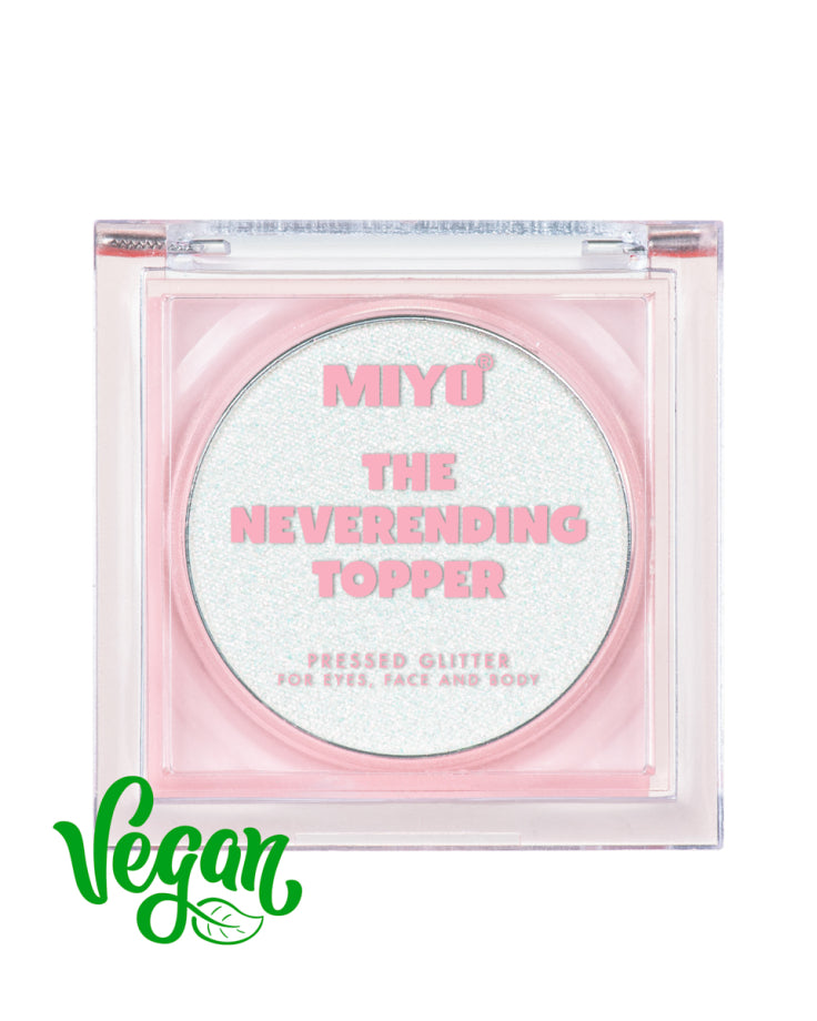 Fard de Pleoape Mono Glitter Presat - The Neverending Topper Pressed Glitter Nr.01 Luck Dragon 2,3gr - MIYO