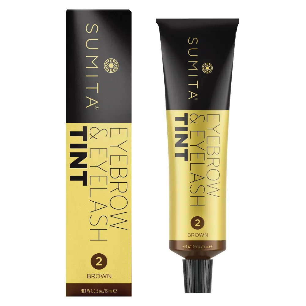 Vopsea de Gene si Sprancene - Eyebrow&Eyelash Tint 2.Brown - Sumita - HNIcosmetice.ro