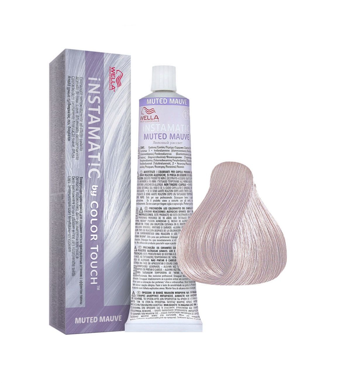 Vopsea de Par Muted Mauve Demi-permanenta - Color Touch Instamatic - Wella - HNIcosmetice.ro