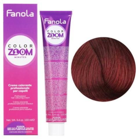 Vopsea de Par 6.6 Permanenta - Color Zoom 10 Minute Blond Roscat Inchis 100ml - Fanola - HNIcosmetice.ro