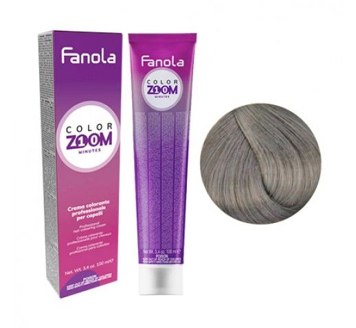 Vopsea de Par 9.11 Permanenta - Color Zoom 10 Minute Blond Cenusiu Intens Foarte Deschis 100 ml  - Fanola - HNIcosmetice.ro