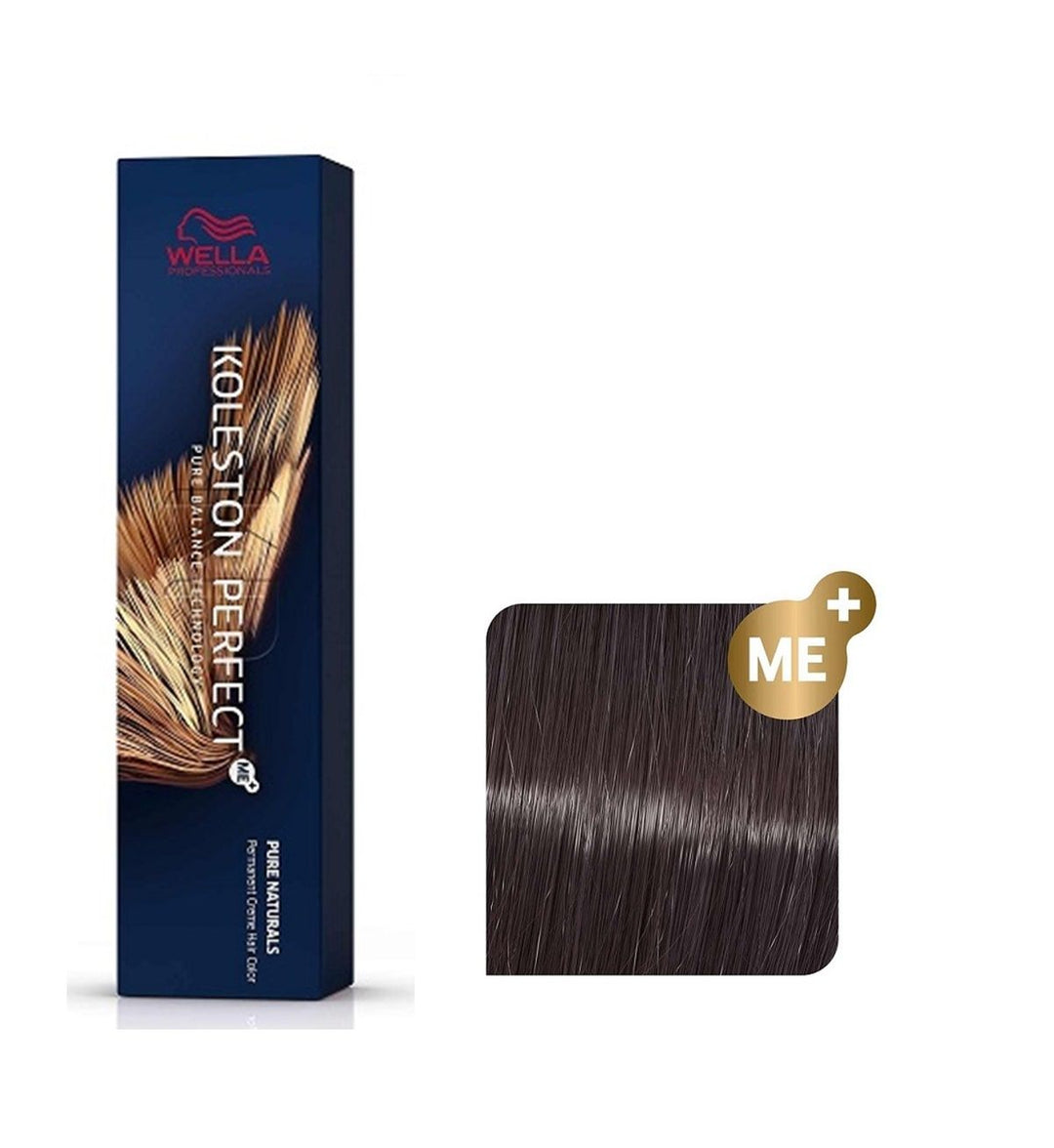 Vopsea de Par 4/75 Permanenta - Deep Browns Koleston Perfect Me+ Castaniu Mahon Mediu - Wella