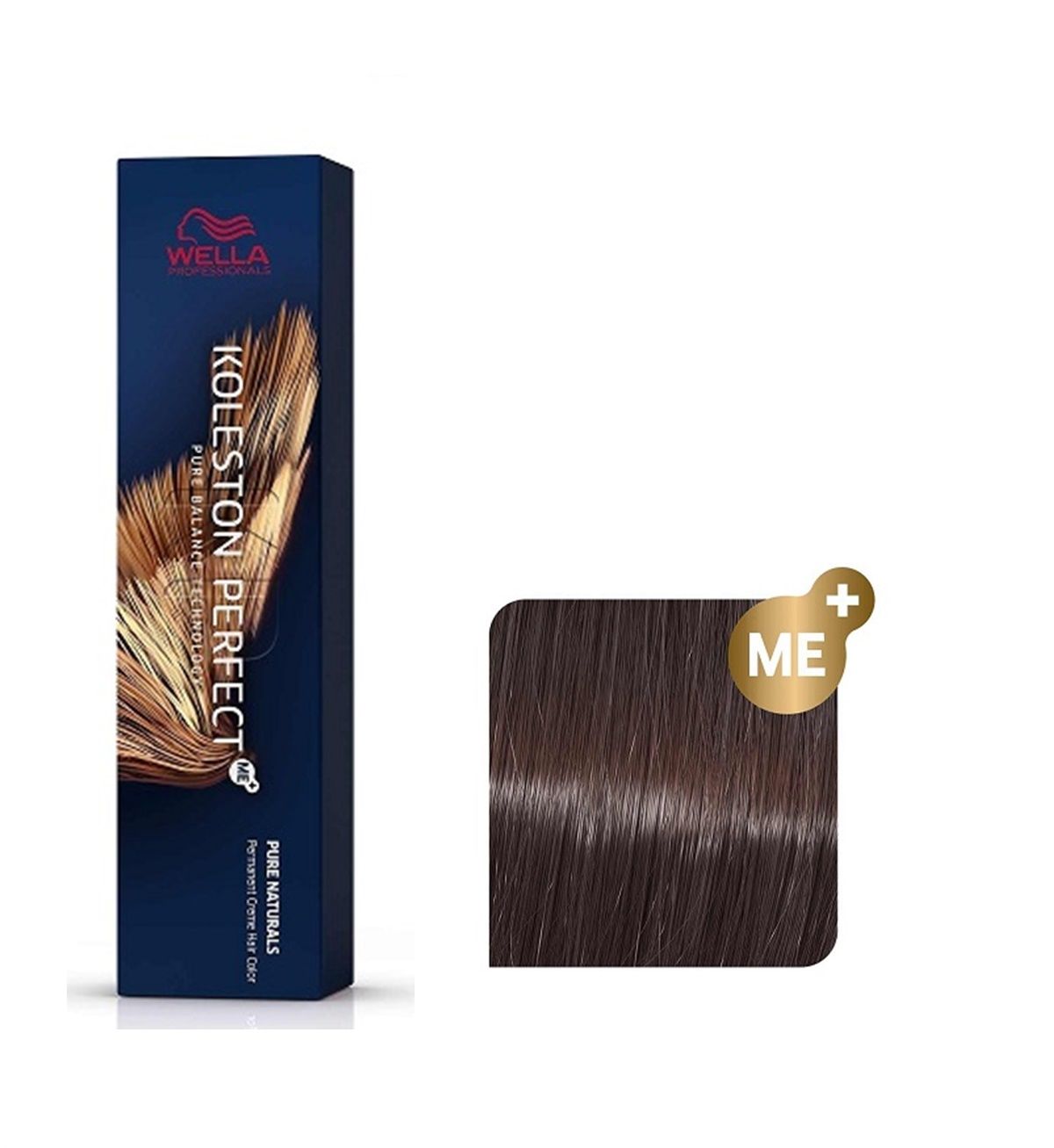 Vopsea de Par 5/75 Permanenta - Deep Browns Koleston Perfect Me+ Castaniu Mahon Maro Deschis  - Wella - HNIcosmetice.ro