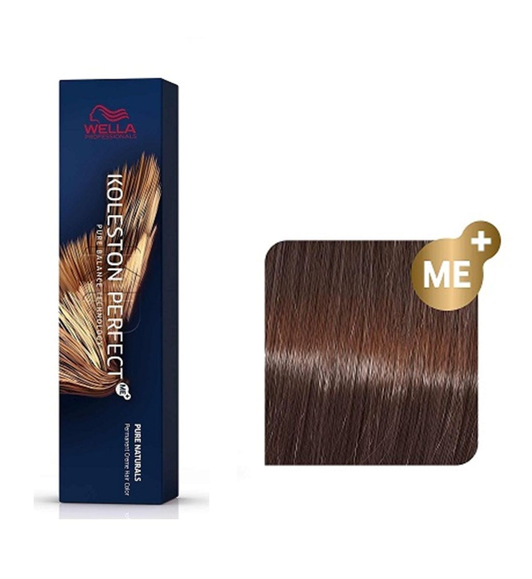 Vopsea de Par 6/74 Permanenta - Deep Browns Koleston Perfect Me+ Blond Castaniu Roscat Inchis - Wella