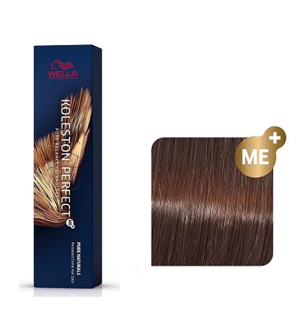 Vopsea de Par 6/74 Permanenta - Deep Browns Koleston Perfect Me+ Blond Castaniu Roscat Inchis - Wella - HNIcosmetice.ro