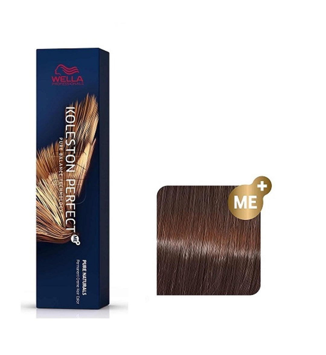 Vopsea de Par 6/75 Permanenta - Deep Browns Koleston Perfect Me+ Blond Castaniu Mahon Inchis - Wella