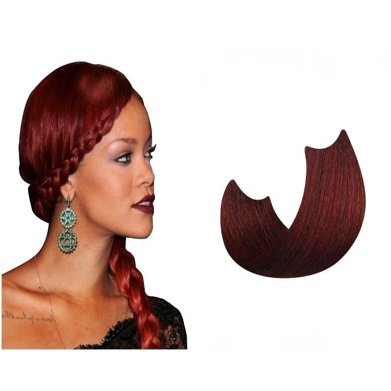 Vopsea de Par 5.606 Permanenta Fara Amoniac - Color Keratin Oro Puro 24K Castaniu Rosu Cald Deschis - Oro Therapy - HNIcosmetice.ro