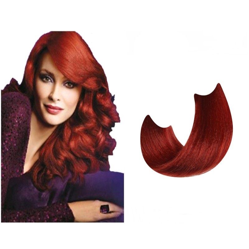 Vopsea de Par 7.606 Permanenta Fara Amoniac - Color Keratin Oro Puro 24K Blond Rosu Cald - Oro Therapy - HNIcosmetice.ro