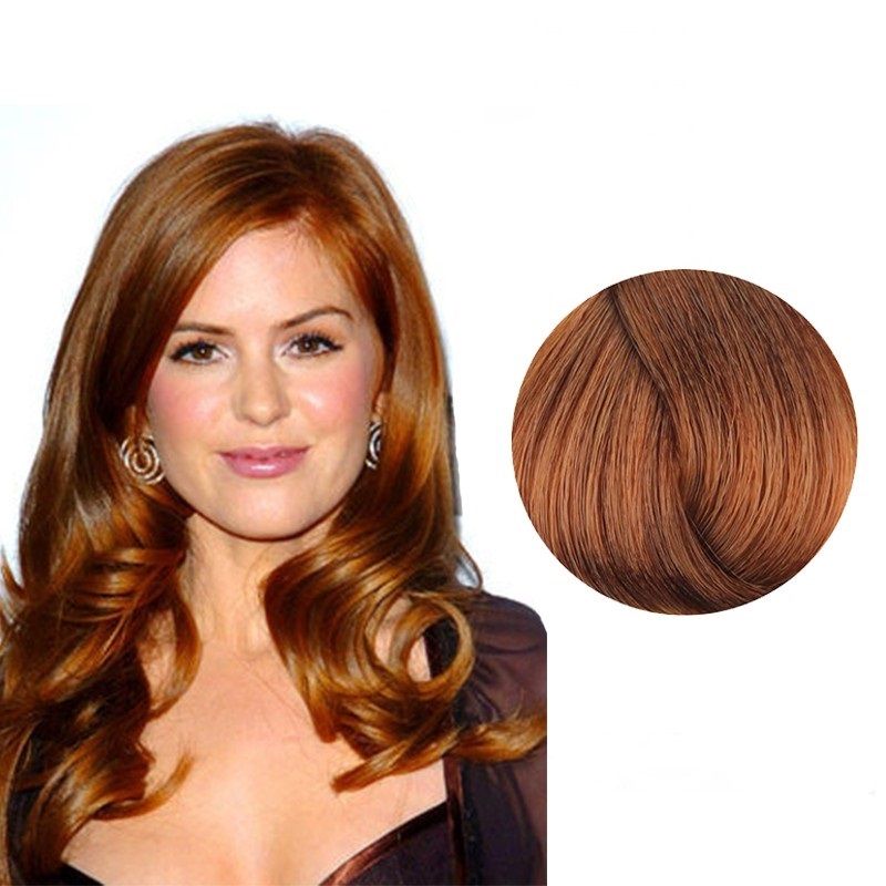 Vopsea de Par 8.34 Permanenta Fara Amoniac - Color Keratin Oro Puro 24K Blond Auriu Cupru Deschis - Oro Therapy - HNIcosmetice.ro