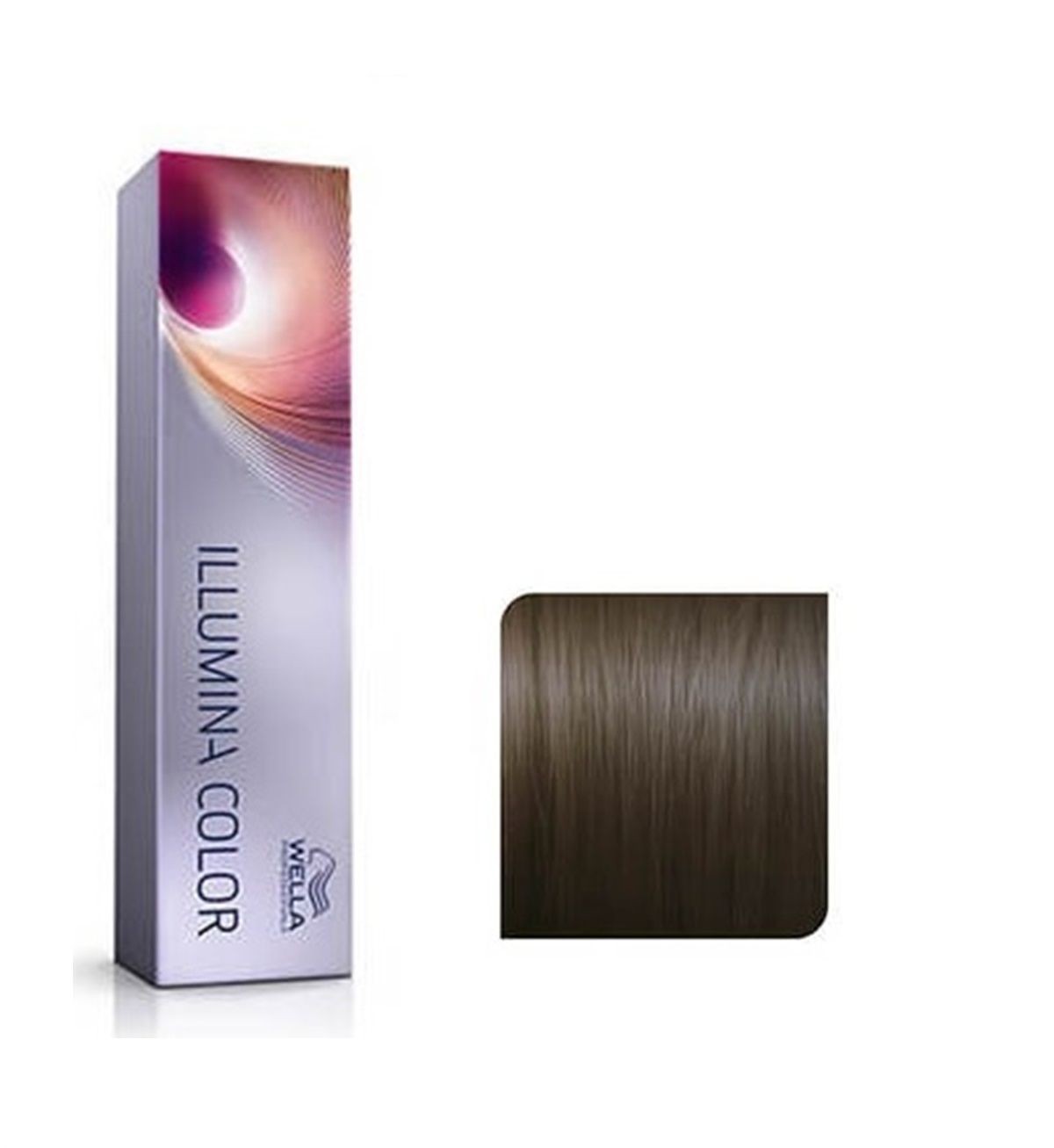 Vopsea de Par 4/ Permanenta - Illumina Color Castaniu Mediu - Wella - HNIcosmetice.ro