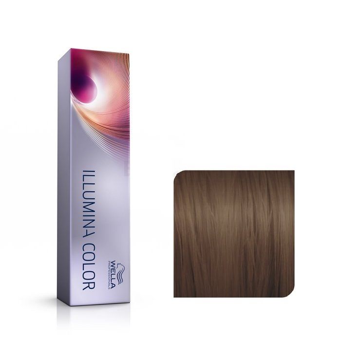 Vopsea de Par 5/ Permanenta - Illumina Color Castaniu Deschis - Wella - HNIcosmetice.ro