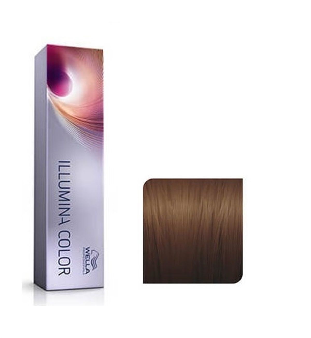 Vopsea de Par 5/35 Permanenta - Illumina Color Castaniu Mahon Auriu Deschis - Wella - HNIcosmetice.ro