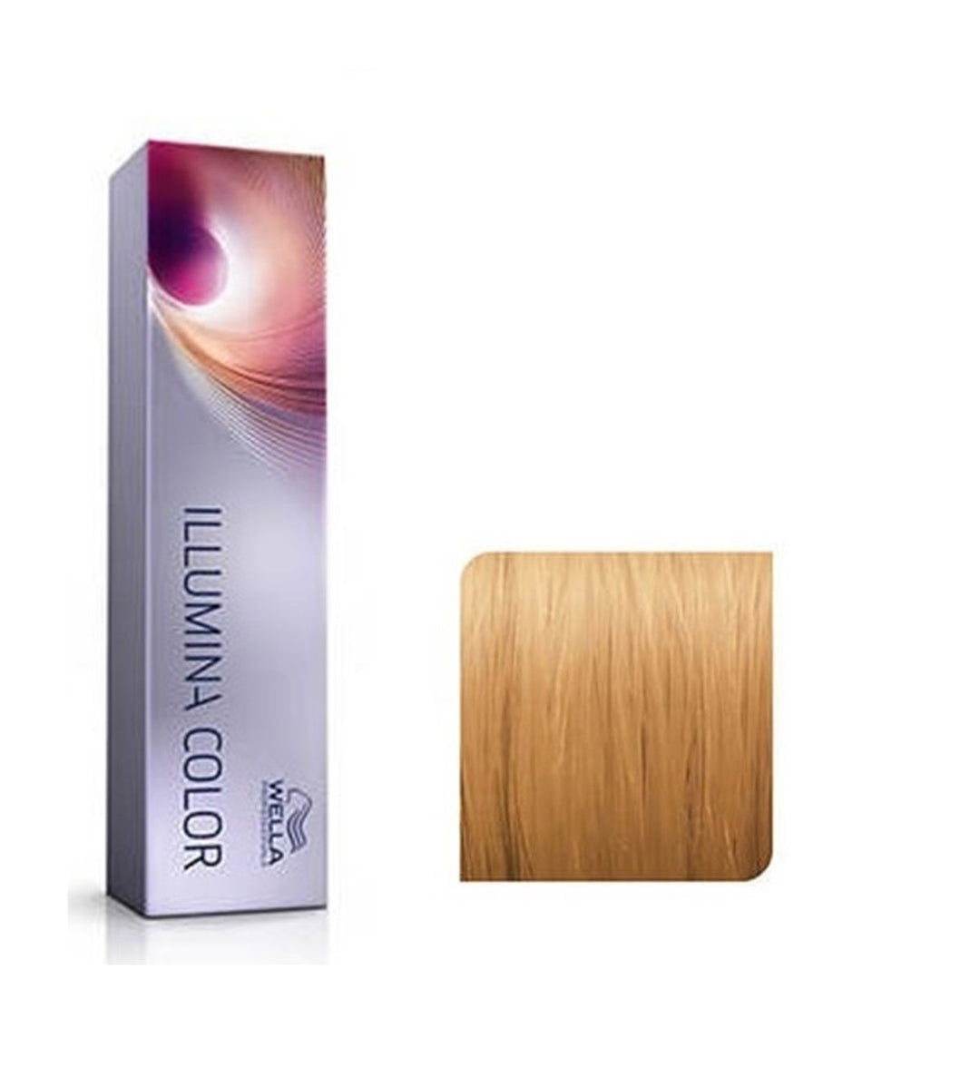 Vopsea de Par 8/37 Permanenta - Illumina Color Blond Maro Auriu Deschis - Wella