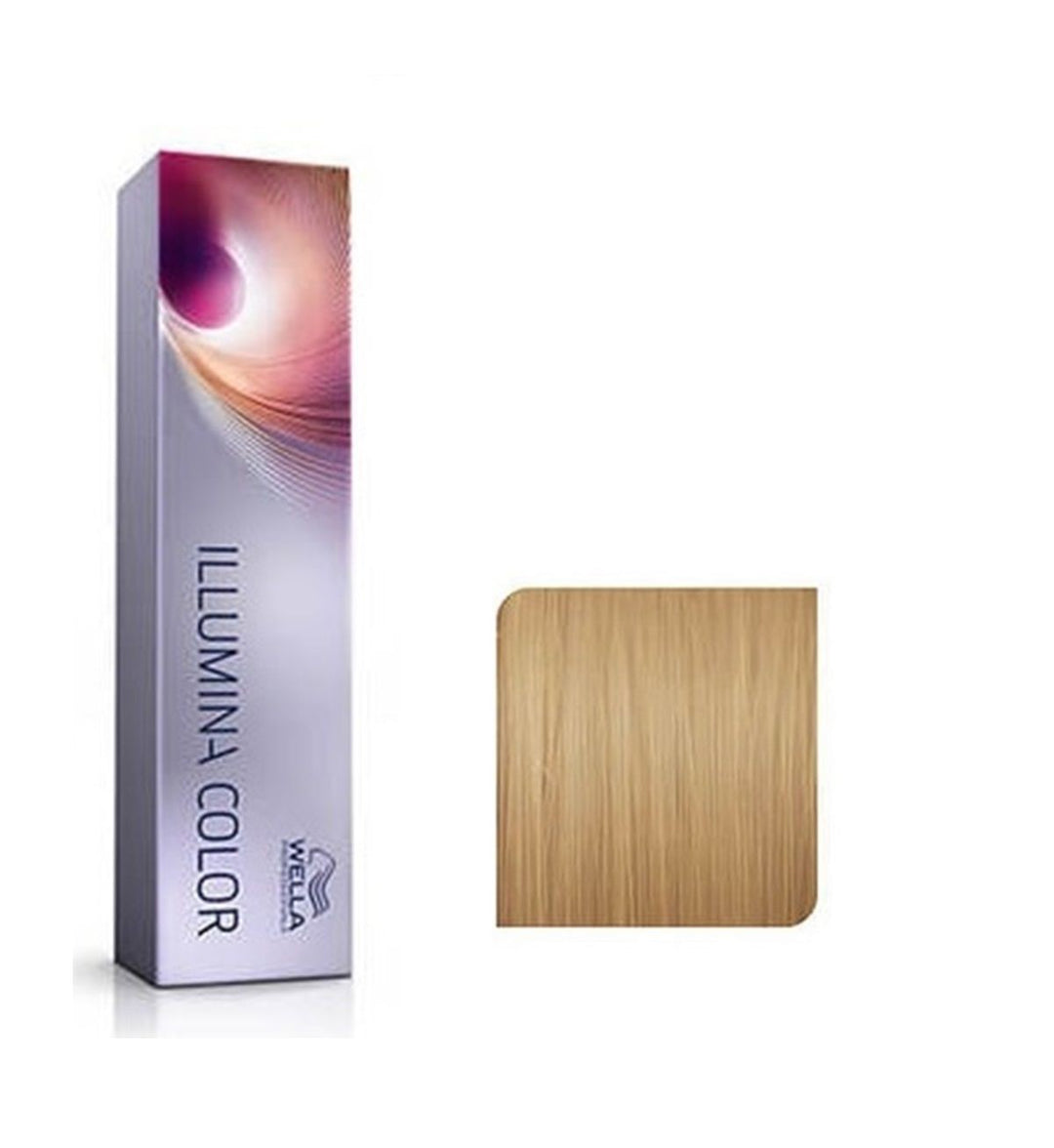 Vopsea de Par 9/7 Permanenta - Illumina Color Blond Maro Foarte Deschis - Wella - HNIcosmetice.ro