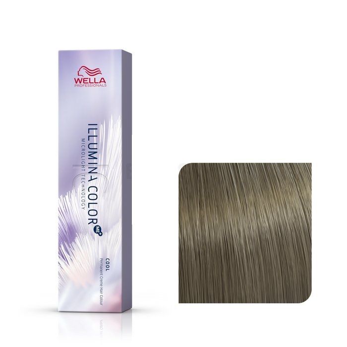 Vopsea de Par 8/93 Permanenta - Illumina Color Me+ Blond Deschis Cendre Auriu 60ml  - Wella - HNIcosmetice.ro
