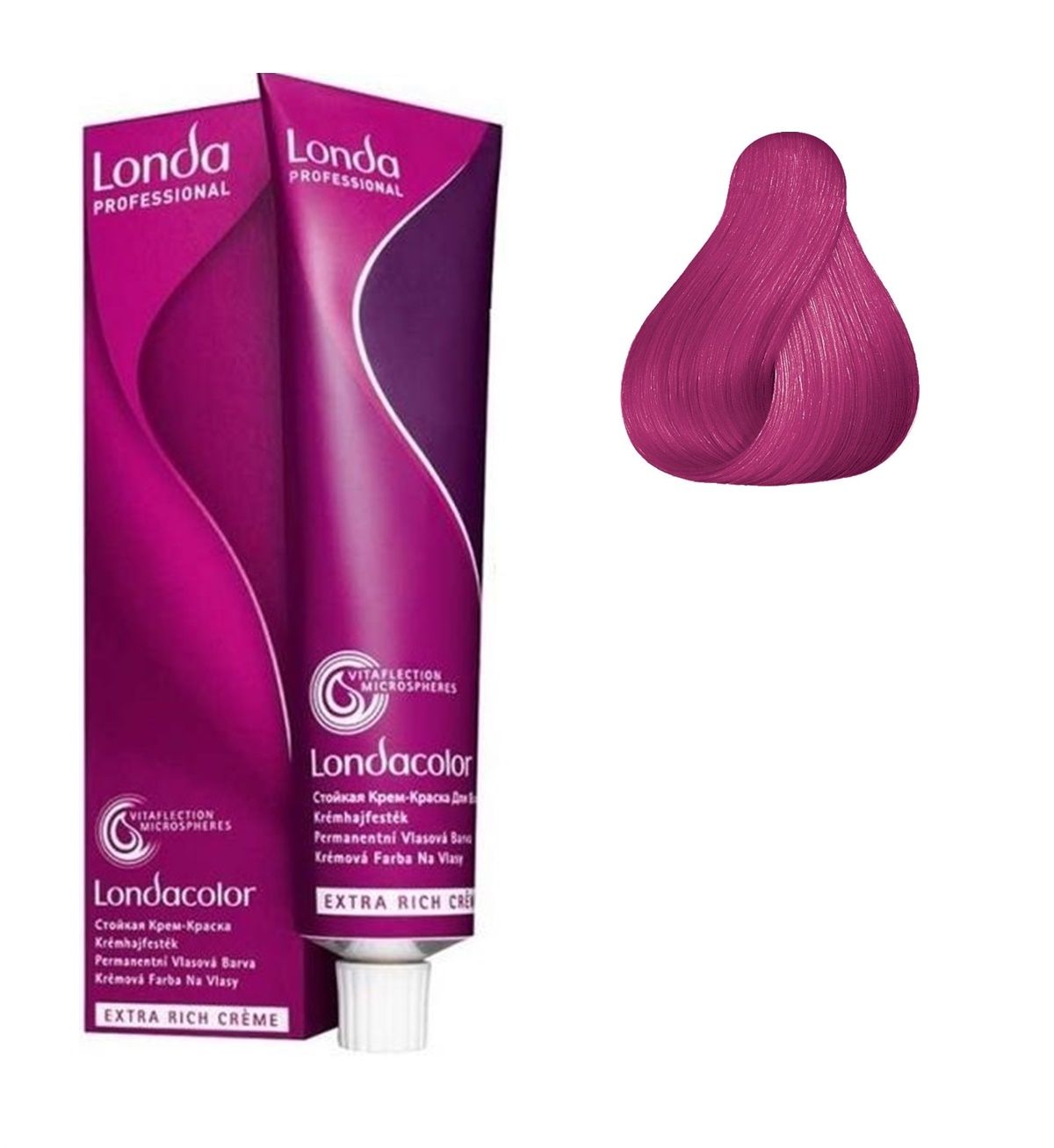 Vopsea de Par 0/65 Permanenta - Londacolor Roz Violet - Londa - HNIcosmetice.ro