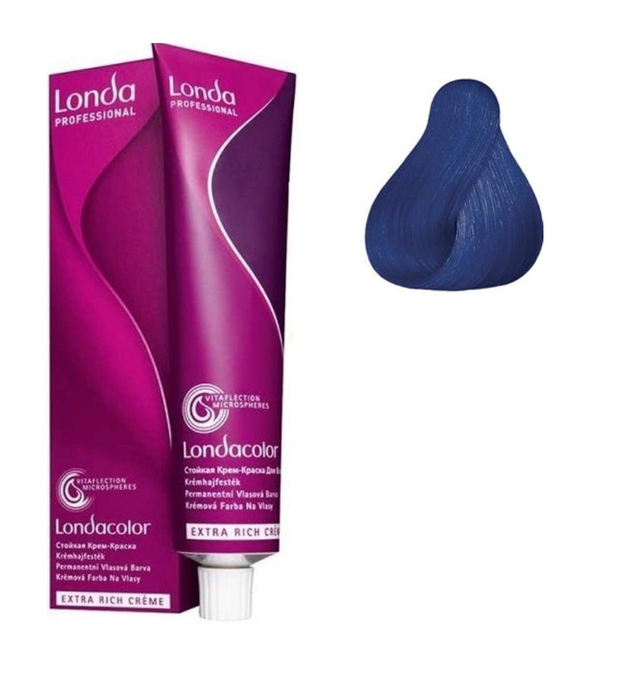 Vopsea de Par 0/88 Permanenta - Londacolor Albastru Perlat - Londa - HNIcosmetice.ro