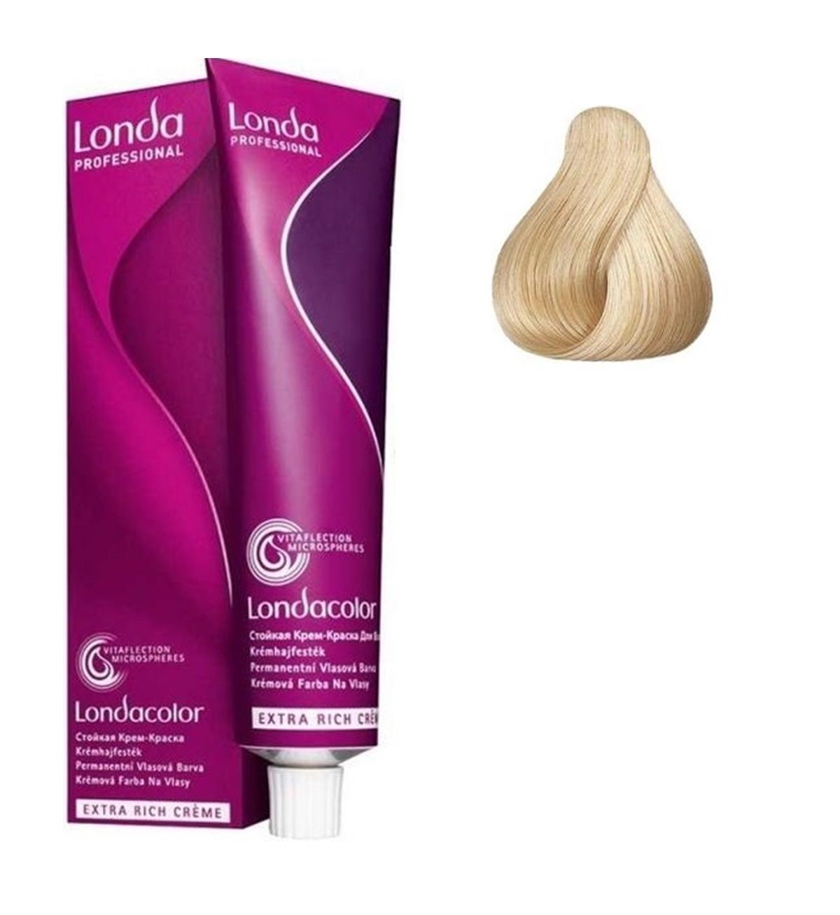 Vopsea de Par 10/38 Permanenta - Londacolor Blond Auriu Perlat - Londa - HNIcosmetice.ro