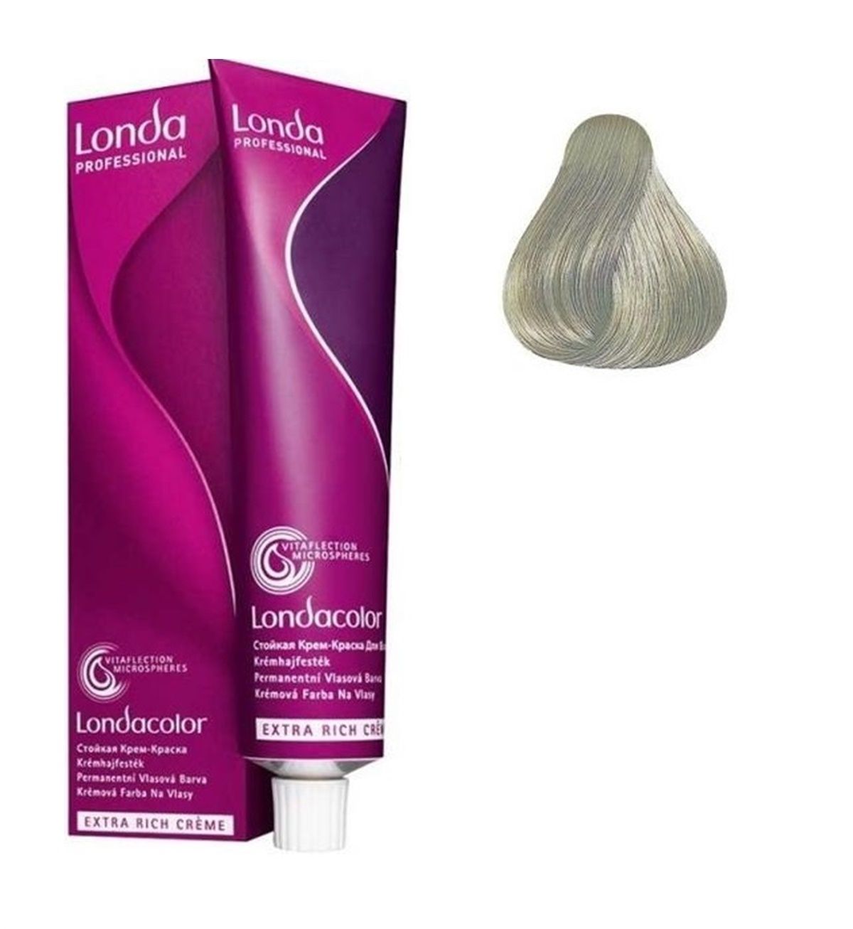 Vopsea de Par 10/8 Permanenta - Londacolor Blond Perlat - Londa - HNIcosmetice.ro